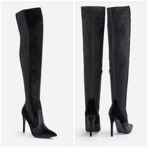 🖤BRAND NEW🖤 Over-the-knee faux suede boots